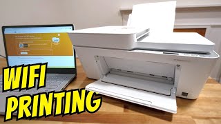 HowTo Setup HP DeskJet 4155e for Wireless Printing A Complete Guide [upl. by Ariella]