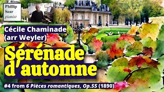 Cécile Chaminade Sérénade dautomne Op55 No4 [upl. by Kameko270]