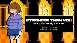 Stronger Than You Undertale Parody Response cover【rachie】 [upl. by Attennhoj]