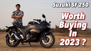 2023 Suzuki Gixxer SF 250 Review  Worth Buying [upl. by Yeldud]