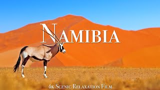 Namibia 4K  Scenic Relaxation Film With African Music [upl. by Neerual554]