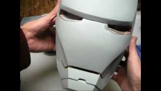 IRON MAN HELMET BUILD PART 10  INNER EYE DETAIL [upl. by Ayeki]