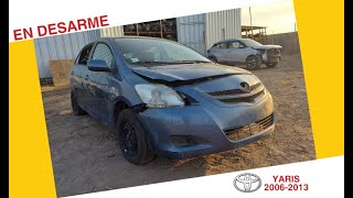 Repuestos TOYOTA YARIS 20062013 En Desarme [upl. by Krenn308]