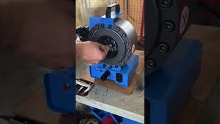 hydraulic pipe crimper manual hose crimper shorts technology plumbing useful pressure [upl. by Meekah]