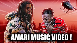 J COLE CANT MISS  J Cole  a m a r i Official Music Video REACTION [upl. by Neelhtak]