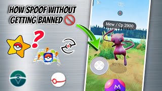 How to spoof without getting banned in Pokémon Go [upl. by Owiat]