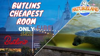 The cheapest room on the cheapest week Butlins Skegness  Natureland Seal Sanctuary Butlins day 1 [upl. by Safier]