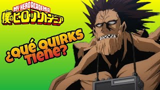 ¿Cuáles son los Quirks de Gigantomachia Sin Spoilers  Boku No Hero Academia [upl. by Wilmer]