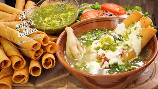 🔴Como Hacer los Mejores Tacos Dorados con Consome La Receta de Abuela Riquisimos💥Flautas de pollo [upl. by Elia]