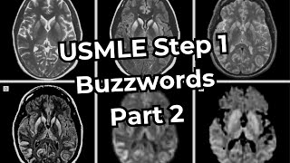 USMLE Step 1 Buzzwords Part 2 [upl. by Lockhart]