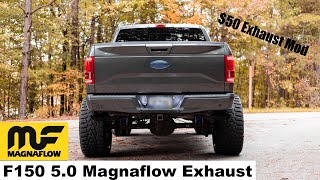 Lifted F150 50 Resonator Delete  SOUNDS A LOT BETTER [upl. by Vladi]