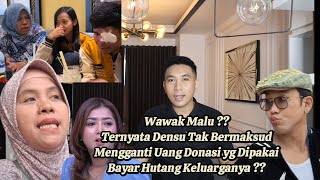 G1G1T JARI  DENSU TAK MAKSUD MENGGANTIKAN UANG DONASI YG TERPAKAI BAYAR HUTANG KELUARGA WAWAK [upl. by Ecnerat358]