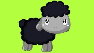 Baa Baa Black Sheep  Nursery Rhyme with lyrics [upl. by Pokorny]