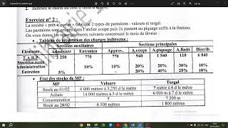 cas coûts complets société prêtàporter  part 2 [upl. by Flory]