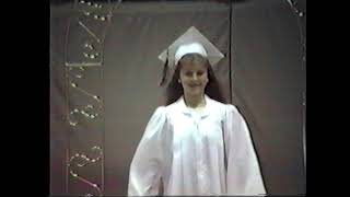 1989 Casey County High School Graduation JUN 02 1989 VHS [upl. by Enihsnus]