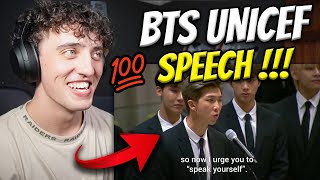 BTS RM speech at the United Nations RM FOR PRESIDENT   REACTION [upl. by Lingwood]