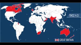 Rise and fall of the British Empire  In Map Every Year [upl. by Yehudit]