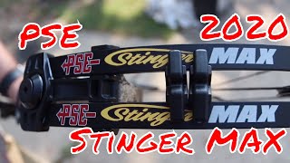 PSE 2020 Stinger MAX First Look Test Review by Mikes Archery [upl. by Dlorag]