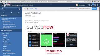 ServiceNow Express  Importer un article de base de connaissance [upl. by Jaquelyn]