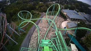 Hydra The Revenge Front row POV  Dorney Park [upl. by Aiyot348]