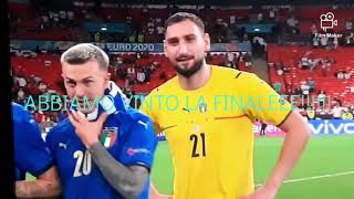 Italia VS Inghilterra RIGORIFESTEGGIAMENTI FINALE 2021 [upl. by Hidie33]