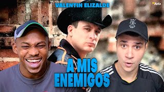 🇨🇺 CUBANOS REACCIONAN a Valentín Elizalde  A Mis Enemigos Lyric Video 🇲🇽 [upl. by Ramsden]