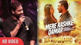 Mere Rashke Qamar Making  Ajay Devgn Bhushan Kumar  Nusrat Fateh Ali Khan [upl. by Aimahc]