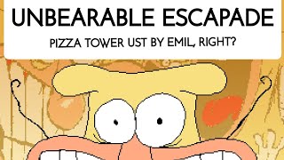 Unbearable Escapade Pizza Tower UST by Emil Right [upl. by Oijile383]