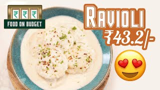 Ravioli  रॅवीयोली घर पर कैसे बनाएं  Food on Budget  Sanjeev Kapoor Khazana [upl. by Mychael964]