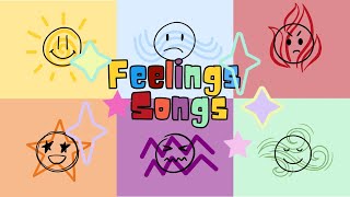 Feelings and Emotions Song for Kids  Learn About Happy Sad Angry amp More Emotional Colors amp Faces [upl. by Clyde728]