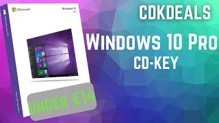 How to Get Windows 10 Pro Product Key for Under €14 Official OEM key [upl. by Eah]