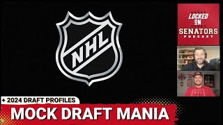 People Are Mad At Our NHL Mock Draft  2024 NHL Draft Rankings 7472 [upl. by Yla]