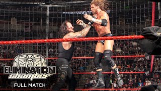 FULL MATCH  WWE Championship Elimination Chamber Match No Way Out 2009 [upl. by Lebasiram]