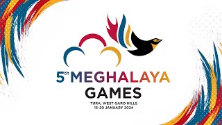 5th MEGHALAYA GAMES  15th JANUARY 2024  OPENING CEREMONY [upl. by Ammeg592]