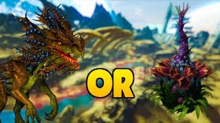 Velonasaur VS Plant Turret Plant Species X Which is BETTER  ARK [upl. by Elin]