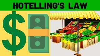 Hotelling’s Law In Economics Explained [upl. by Aicenat752]