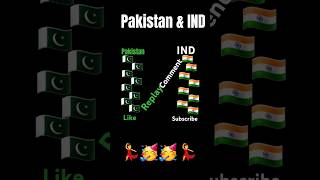 India vs Pakistanchallenge viralvideo india pakistan princess04 [upl. by Ellerrehc]