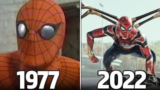 Evolution of SpiderMan Movies 1977  2023 [upl. by Ayres]