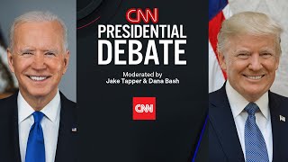 CNN Presidential Debate President Joe Biden and former President Donald Trump [upl. by Hilde]