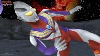 Ultraman All Star Chronicle  All 3D Special Finishing Move ★Play ＰＳＰ ウルトラマンオールスタークロニクル [upl. by Dasi421]