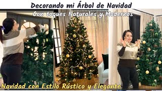 DECORÉ EL ARBOL DE NAVIDAD 🎄 [upl. by Mihalco]