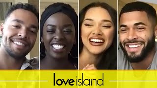 quotLove Islandquot Couples Justine amp Caleb And Cely amp Johnny Take The Relationship Test [upl. by Polad]