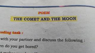 POEM The comet and the moon By Richard Edwards [upl. by Hoxie265]