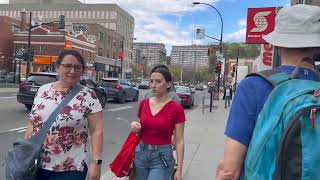 4K Montréal 2023 Montréal Côte des Neiges Restaurants amp Markets Walking Tour4K 60FPSwalkthrough [upl. by Orsay251]