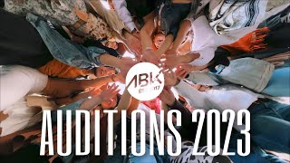 ABK CREW 2023 AUDITIONS [upl. by Nauqyt]