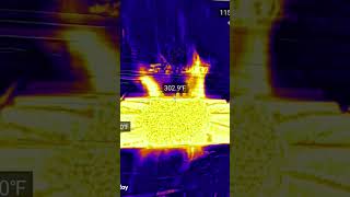 Messen with the gass burner doogee s98 pro thermal camera [upl. by Moorefield]