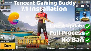 Tencent Gaming Buddy 71 Latest Version Installation  Latest Update  Full Process  No Ban  2022 [upl. by Sorazal222]