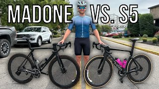 Trek Madone vs Cervelo S5 [upl. by Moriah]