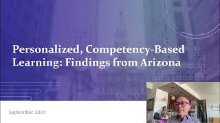 Data Walkthrough and Sensemaking in Arizona Personalized Learning [upl. by Ralli]