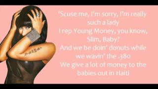 Nicki Minaj Bottoms Up Verse Lyrics [upl. by Benoite]